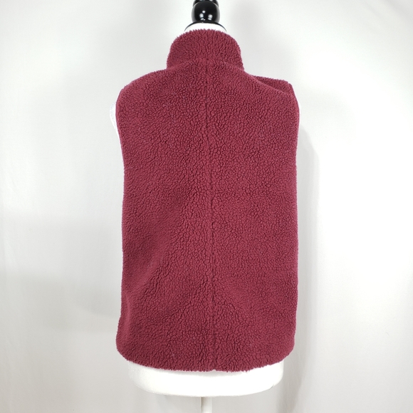 J Crew Mercantile Faux-Sherpa Fleece Vest - Picture 4 of 7